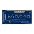 Speer Ammunition Lawman 9mm 135 Grain TMJ Practice Ammunition - Reloadable Brass, 50 Rounds per Box