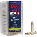 CCI Ammunition 22 WMR TNT Hollow Point - 30 Grain, 50 Rounds
