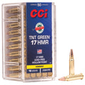 CCI Ammunition 17 HMR TNT Green Hollow Point - 16 Grain, 50 Rounds
