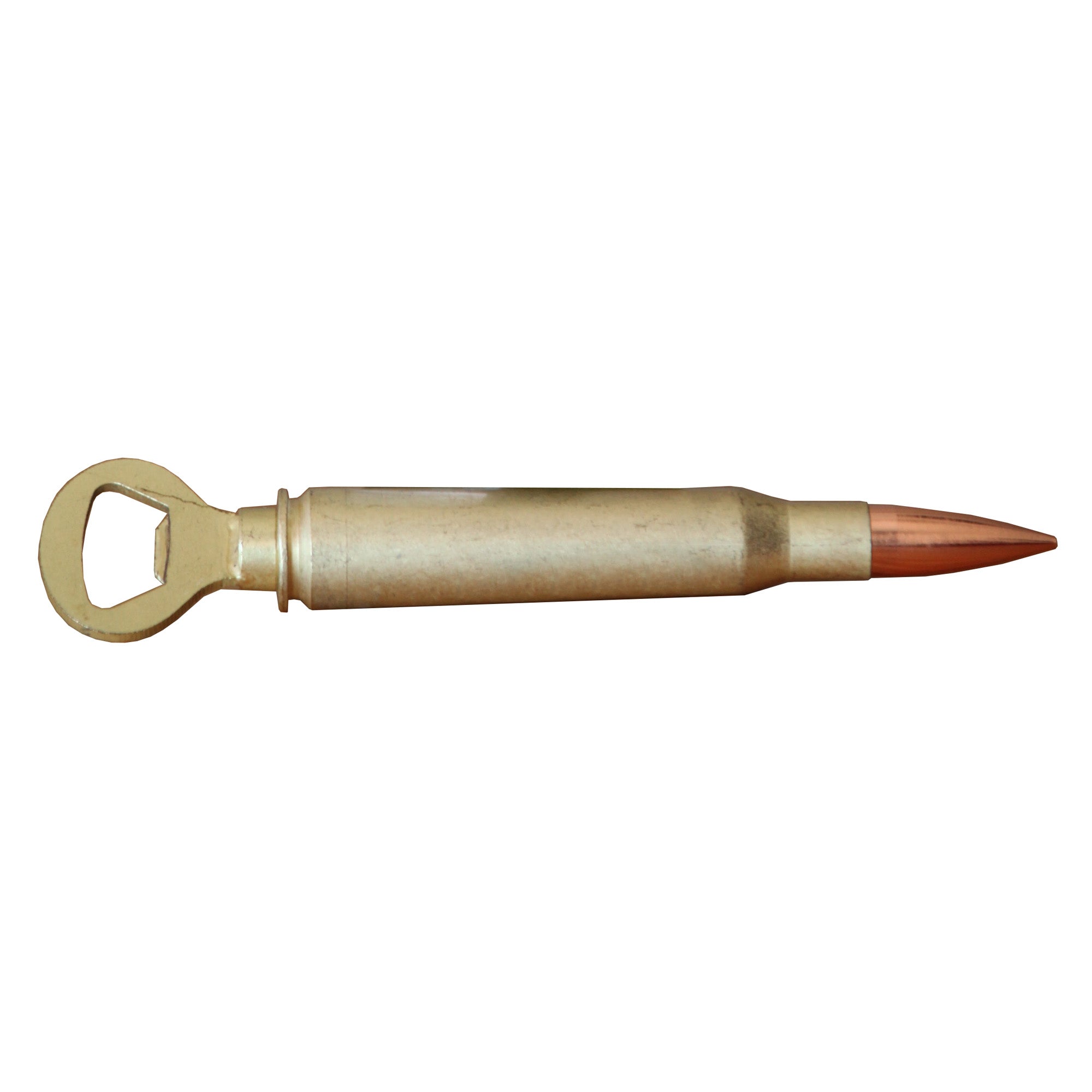Caliber Gourmet CBG-1016 50 Caliber Bullet Bottle Opener in Gold