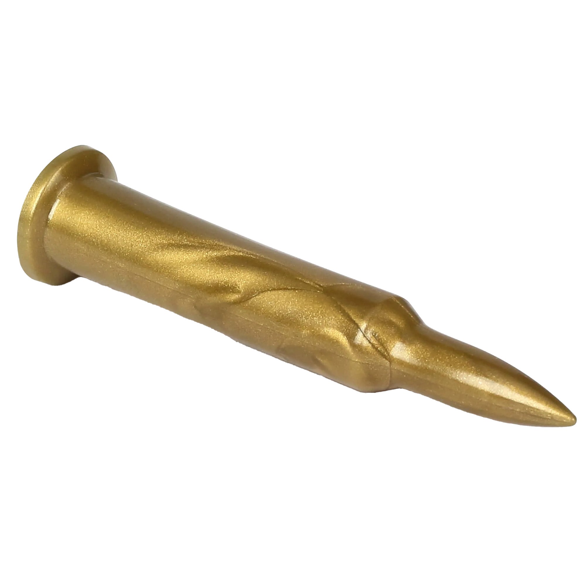 Caliber Gourmet CBG-TEE Tactical Bullet-Shaped Golf Tees - Gold, 50-Pack