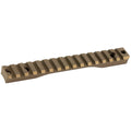 Christensen Arms One Piece Scope Base for Remington 700 - Burnt Bronze, 0 MOA and 20 MOA Options