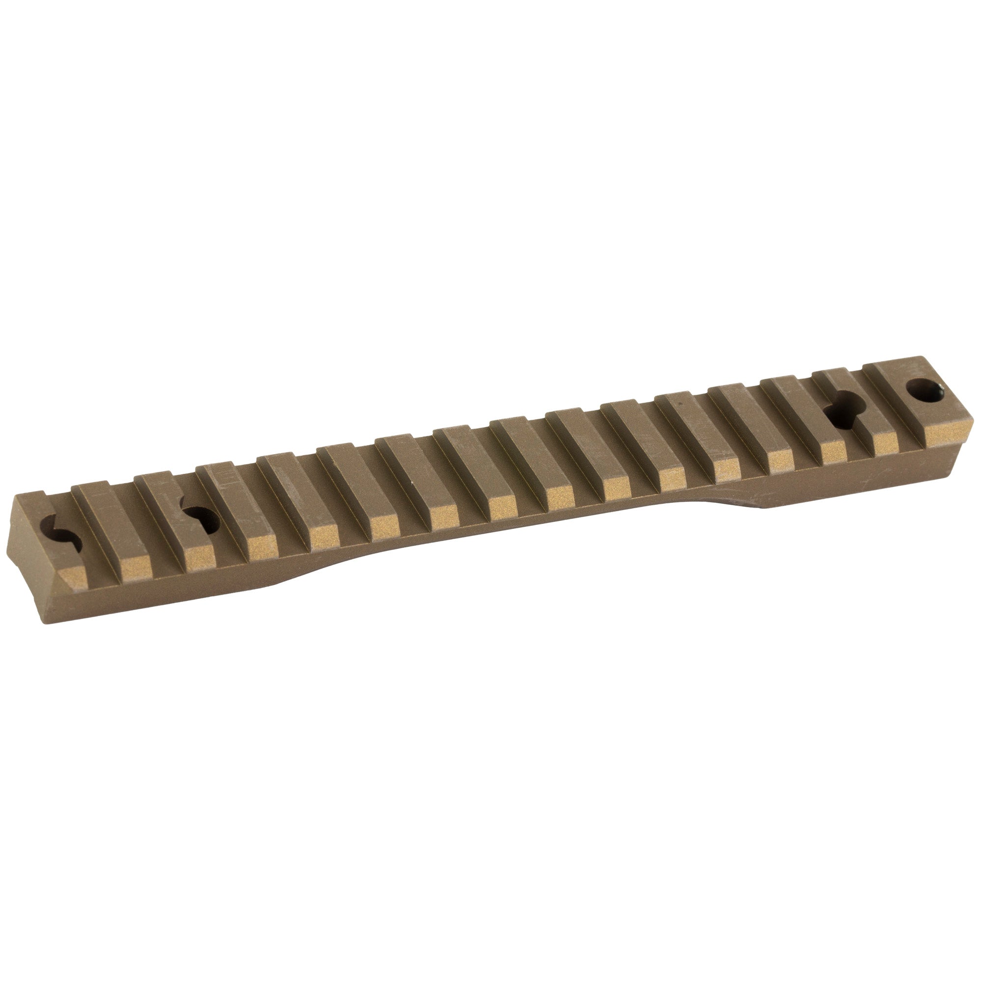 Christensen Arms One Piece Scope Base for Remington 700 - Burnt Bronze, 0 MOA and 20 MOA Options
