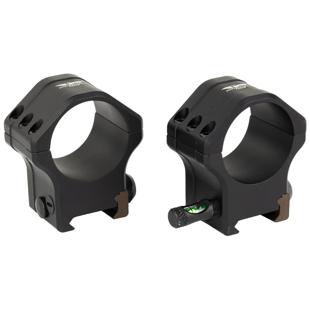 Christensen Arms Tactical 34mm Scope Rings - High Profile Black (Part Number 810-00042-04)