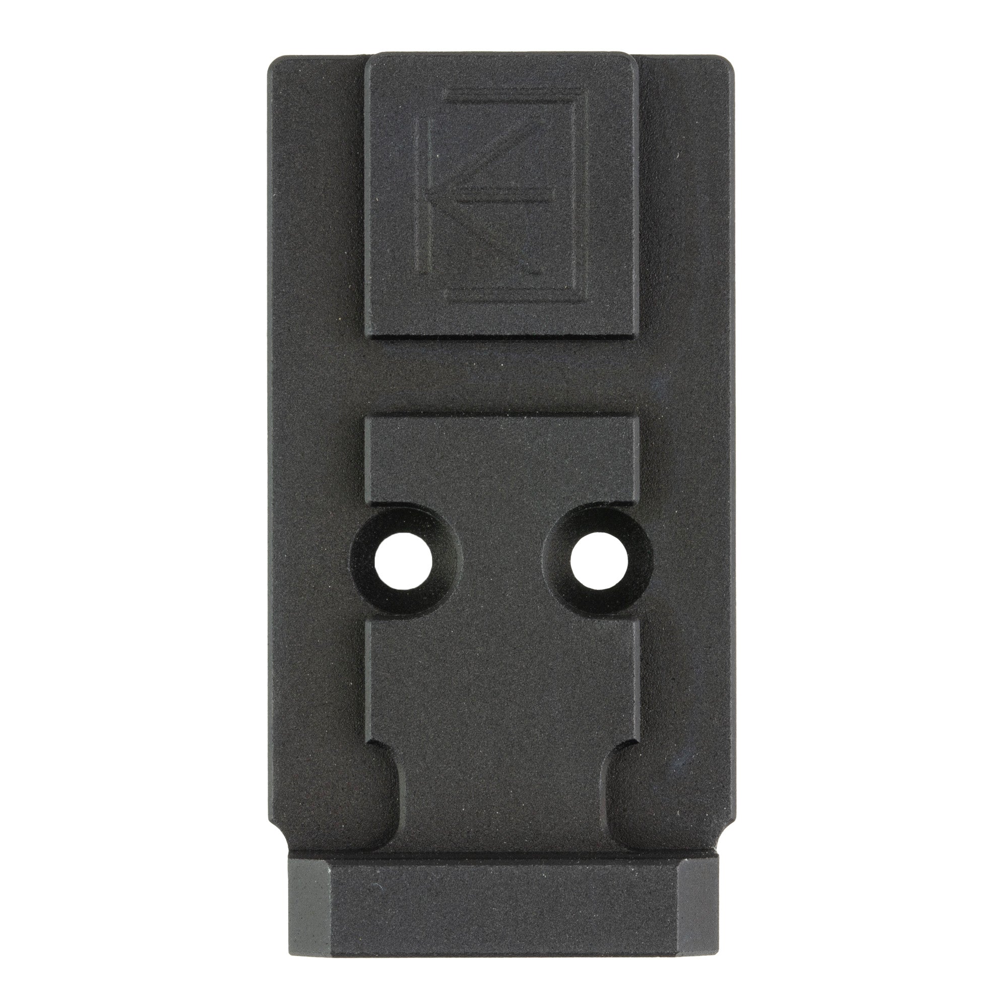 Calculated Kinetics Glock MOS to Acro Dogtag Optic Plate - Black, Model DOGTAG P2