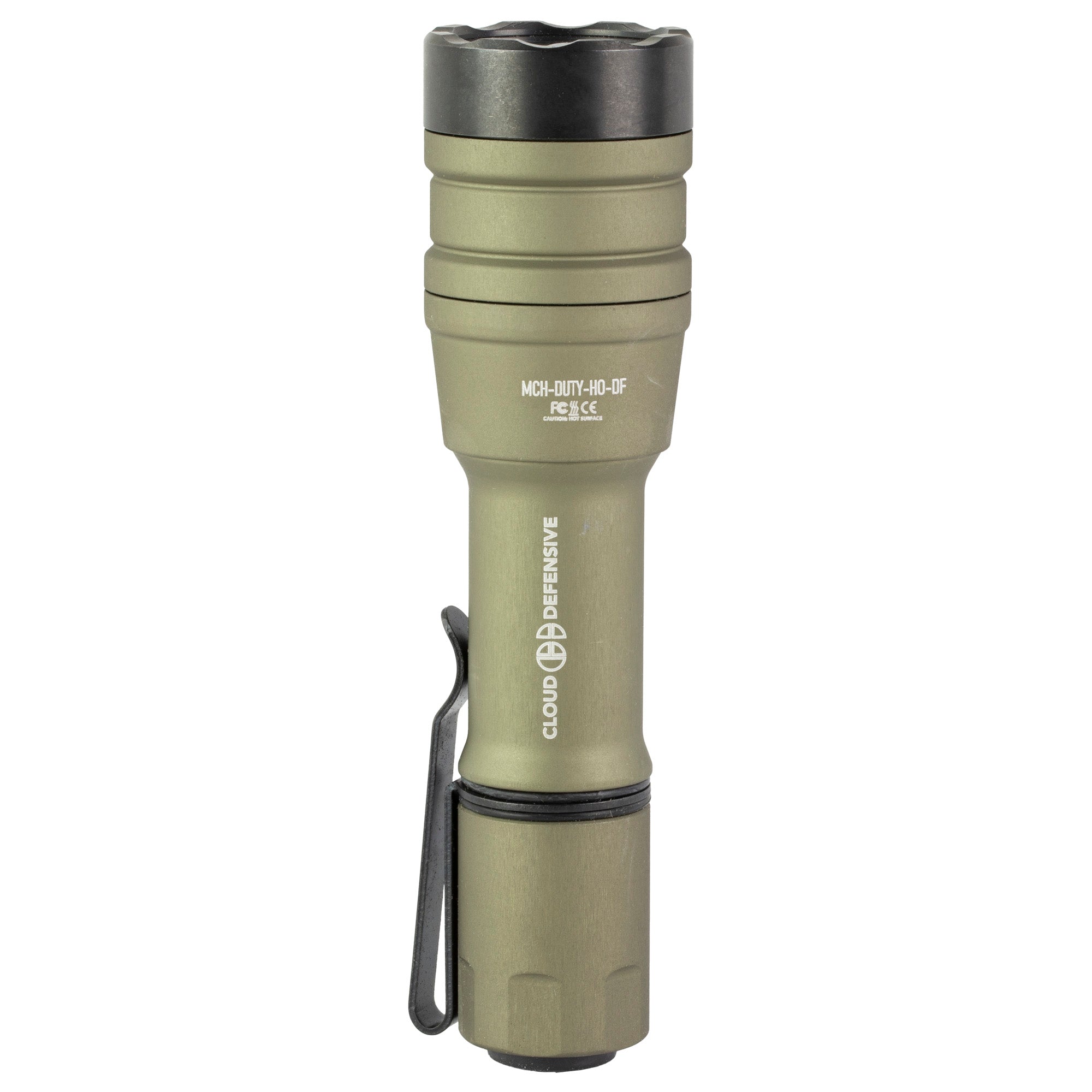 Cloud Defensive MCH Duty Flat Dark Earth High-Output Flashlight - Model CD2203-DF-P-FDE