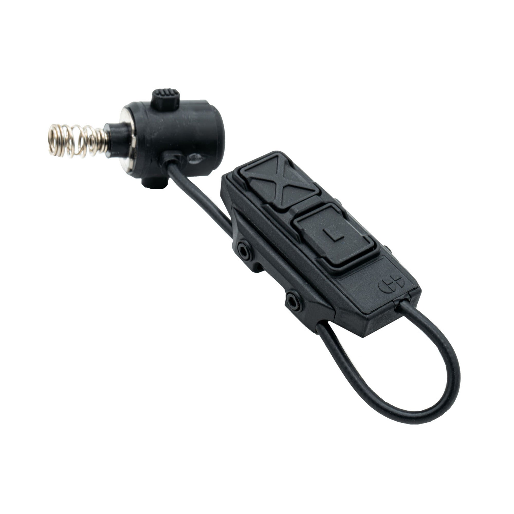 Cloud Defensive REIN Dual Button Switch - Model CD2310-A-BLK, Black Remote Switch for Weapon Lights