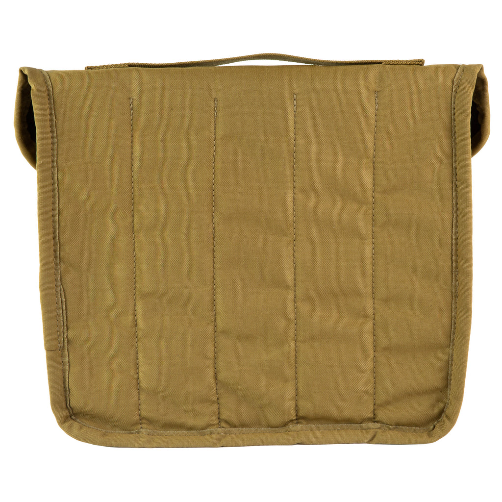 Cole-TAC Can Caddy Pouch - Coyote Brown, 500 Denier Nylon Suppressor Transport Accessory