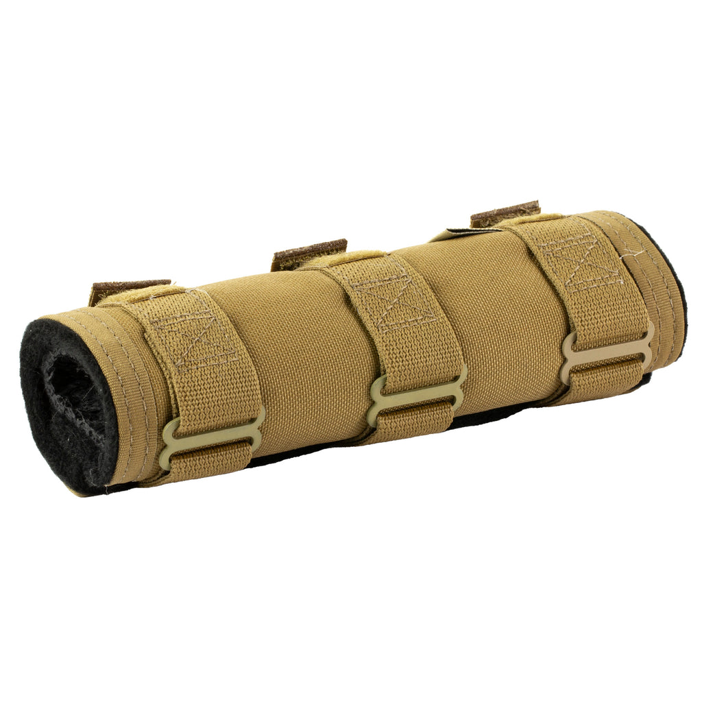 Cole-TAC HTP 7.5-inch Suppressor Cover in Coyote for High-Temperature Firearms