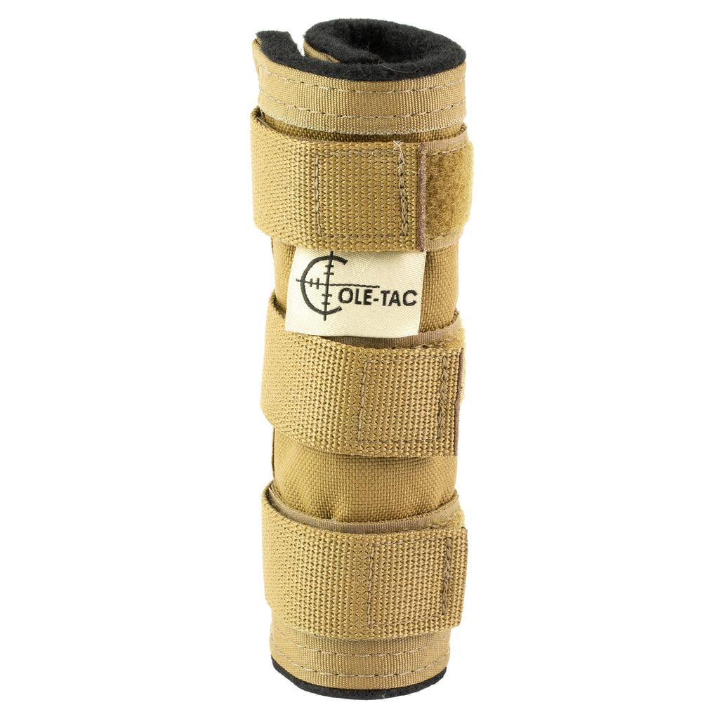 Cole-TAC Metal Python Suppressor Cover for 6-inch Barrel, Coyote