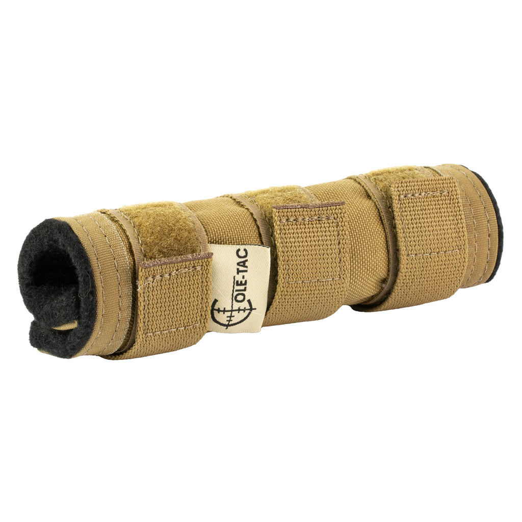 Cole-TAC Metal Python Suppressor Cover for 6-inch Barrel, Coyote