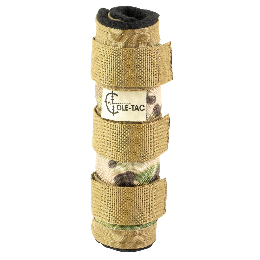 Cole-TAC Metal Python Suppressor Cover for 6-Inch Barrel, MultiCam
