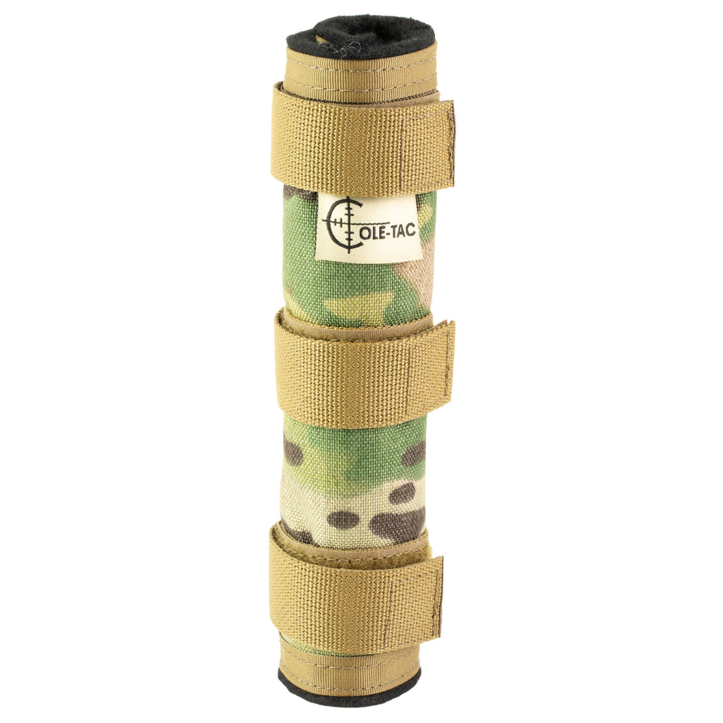 Cole-TAC Metal Python Suppressor Cover with MultiCam Finish and BOA Straps – 7.5 Inch Barrel