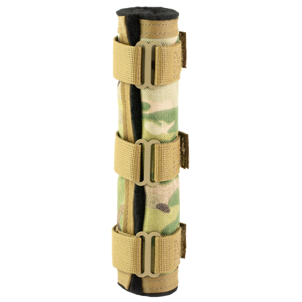 Cole-TAC Metal Python Suppressor Cover with MultiCam Finish and BOA Straps – 7.5 Inch Barrel