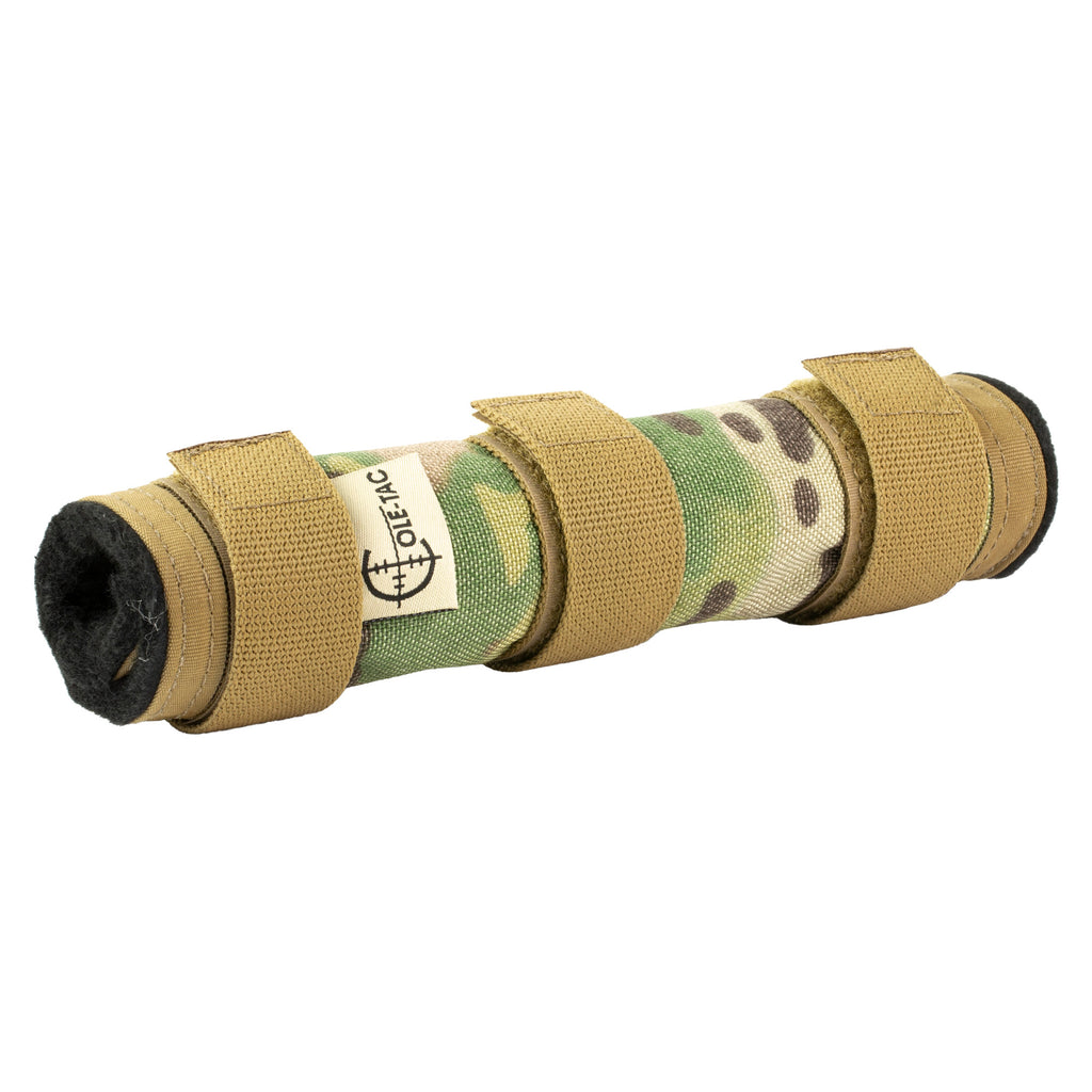 Cole-TAC Metal Python Suppressor Cover with MultiCam Finish and BOA Straps – 7.5 Inch Barrel