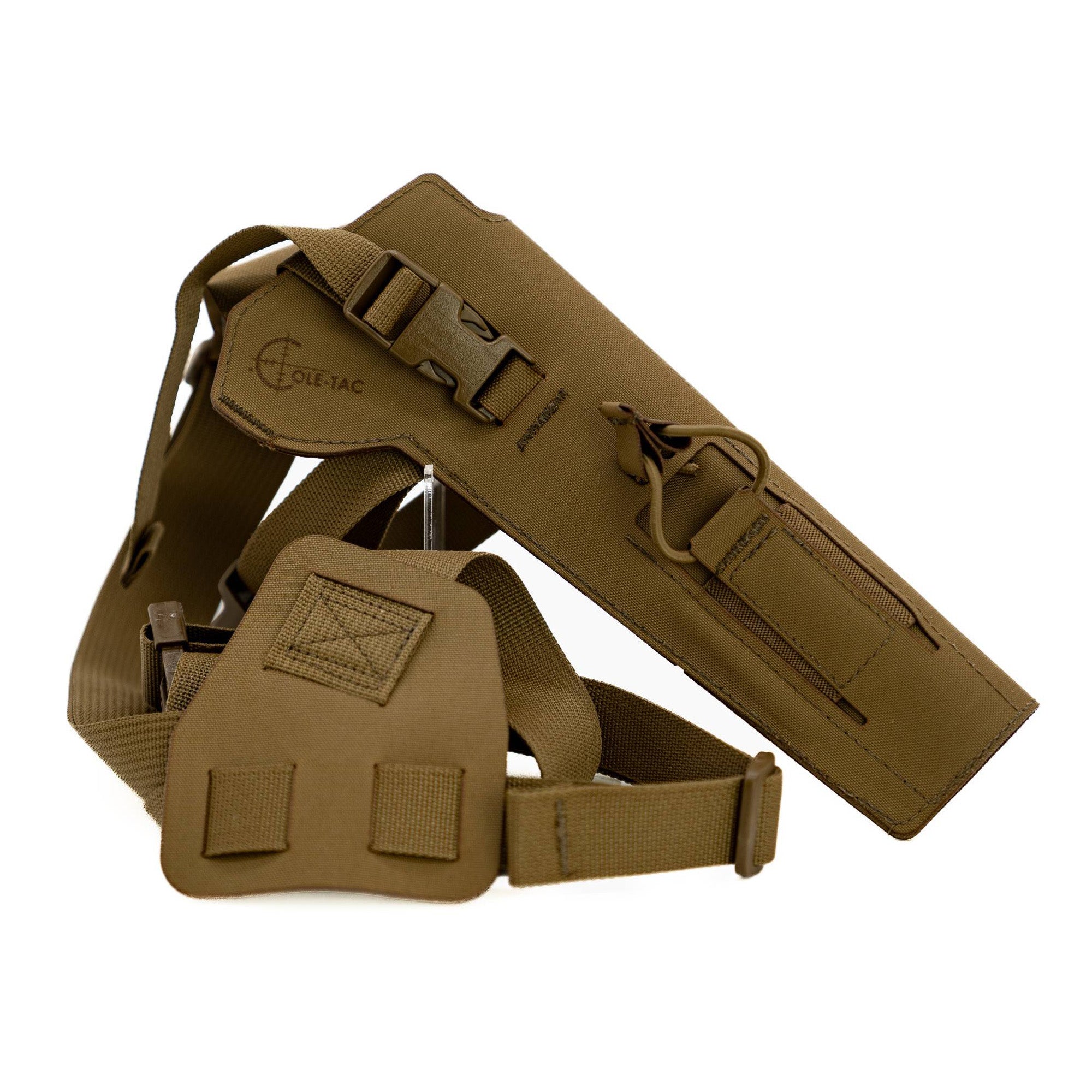 Cole-TAC Varmint Wrangler Suppressed .22 Holster with Chest Harness for Hunting and Pest Control