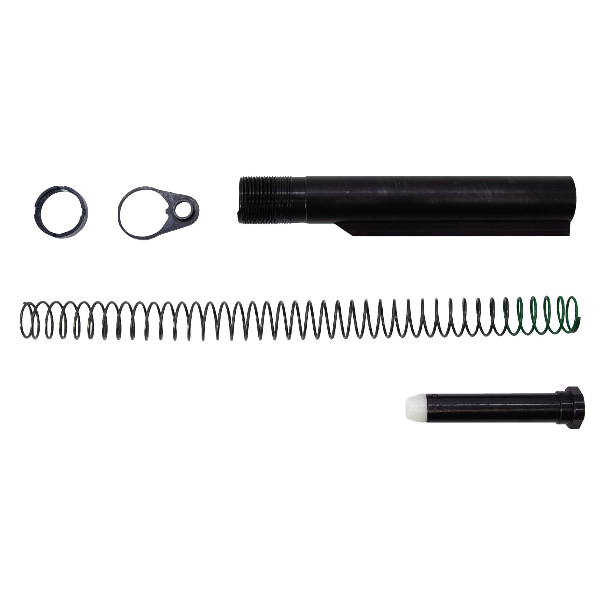 CMC Triggers Mil Spec Buffer Tube Kit for AR-15 - Black, Part 83626