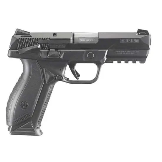 Ruger American Duty 9mm Pistol with 4.2-inch Barrel and Two Magazines