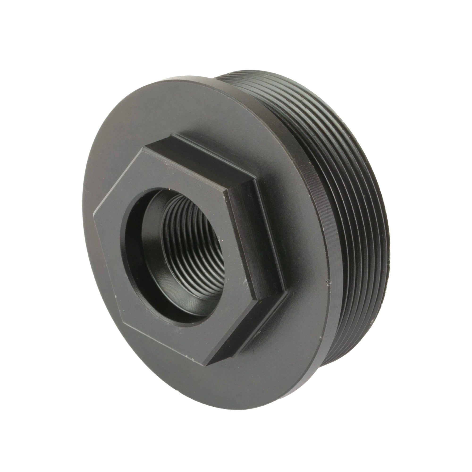 CMMG ZEROED Hub Mount for 1/2x28 Threaded Suppressors - Black