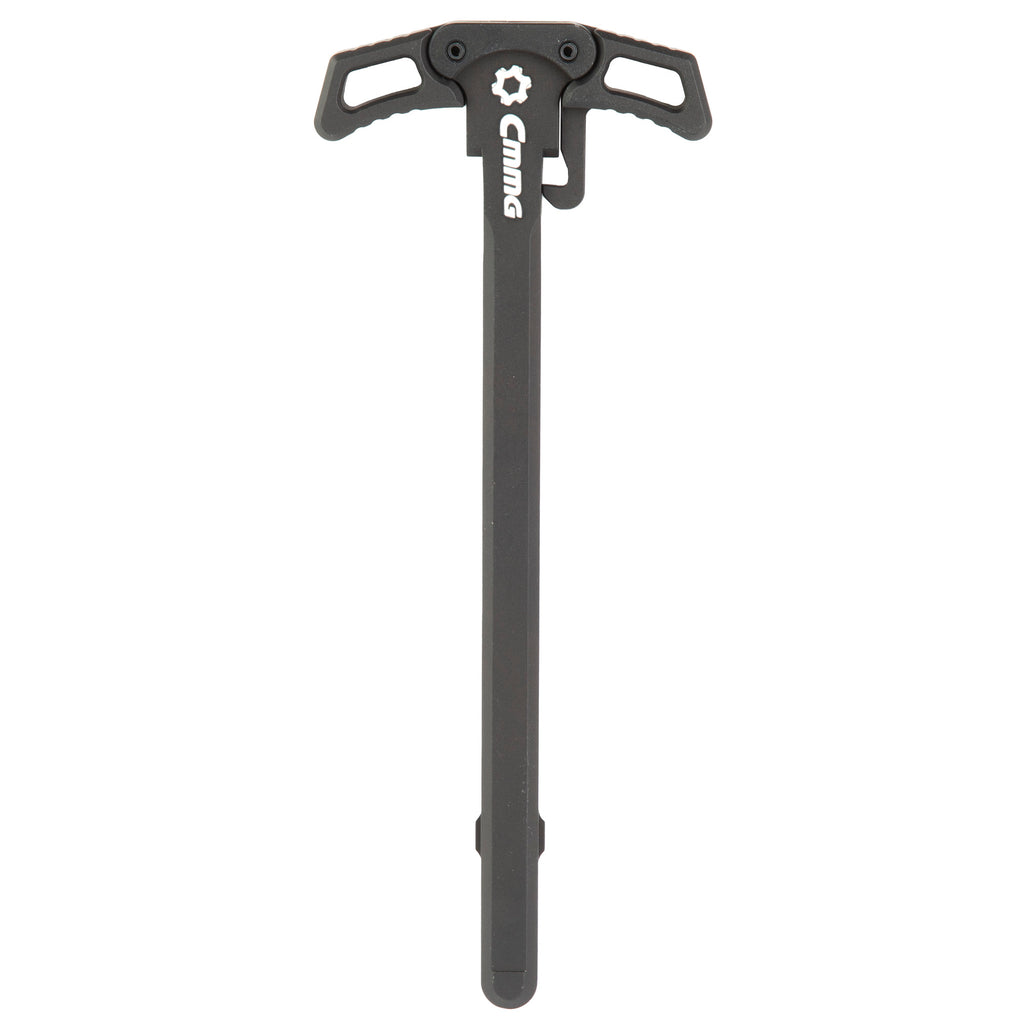 CMMG Zeroed Ambidextrous Charging Handle for AR-15 - Rugged Black Aluminum Design