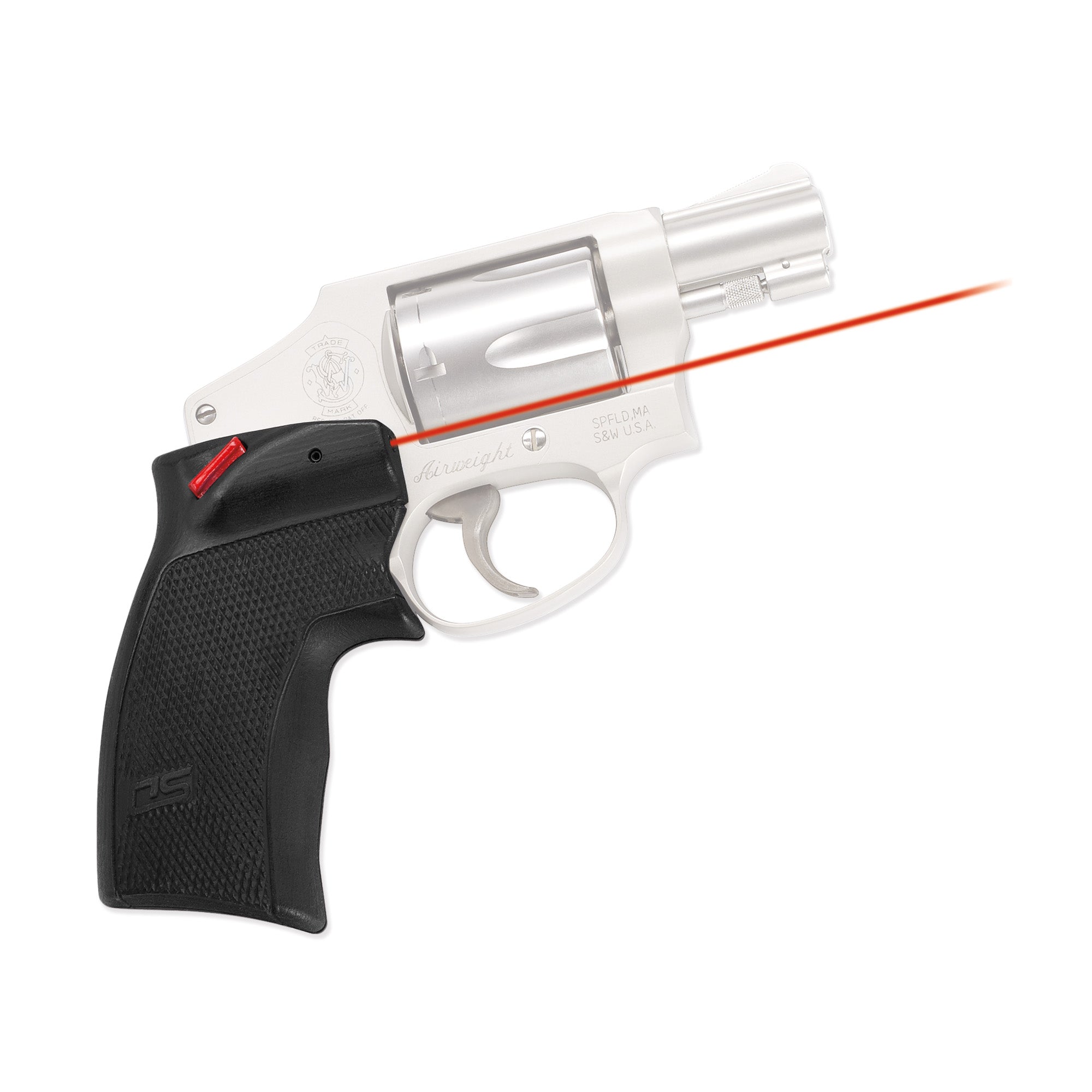 Crimson Trace Defender Series Accu-Grips Laser Sight for Smith & Wesson J-Frame and Taurus Small Frame Revolvers