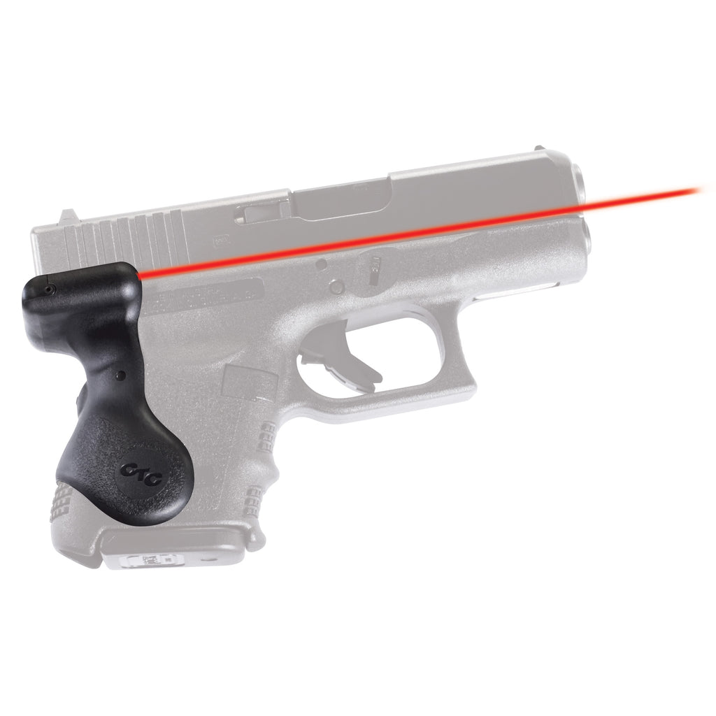 Crimson Trace Corporation CTC LaserGrip for Glock 26/27/28/33 – Compact Laser Sight with Instinctive Activation