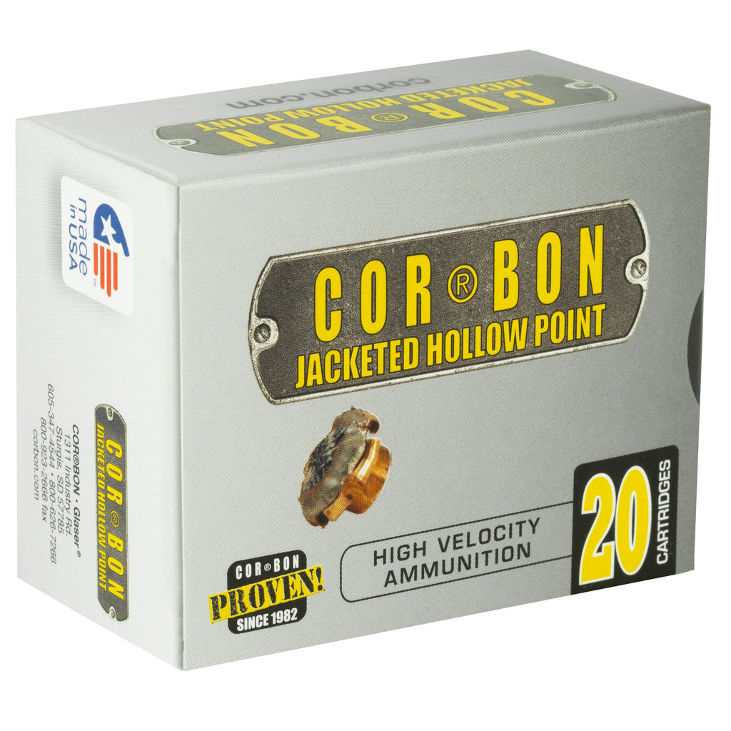 Corbon Ammo 357 Magnum 110-Grain JHP Self Defense Ammunition - 20 Rounds Per Box