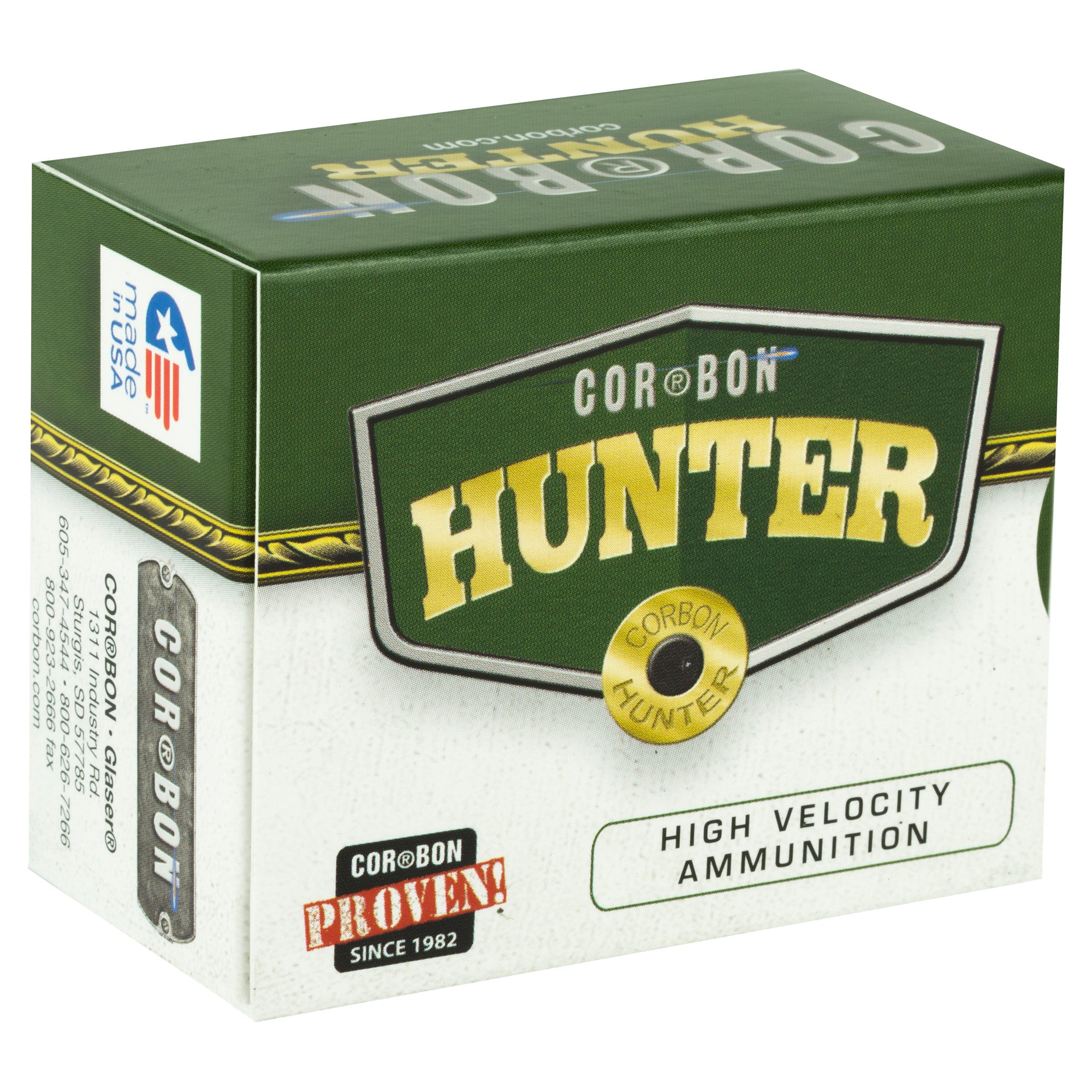 Corbon Ammo 357 Magnum Hard Cast 200 Grain Hunting Ammunition (20 Rounds per Box, 500 per Case)