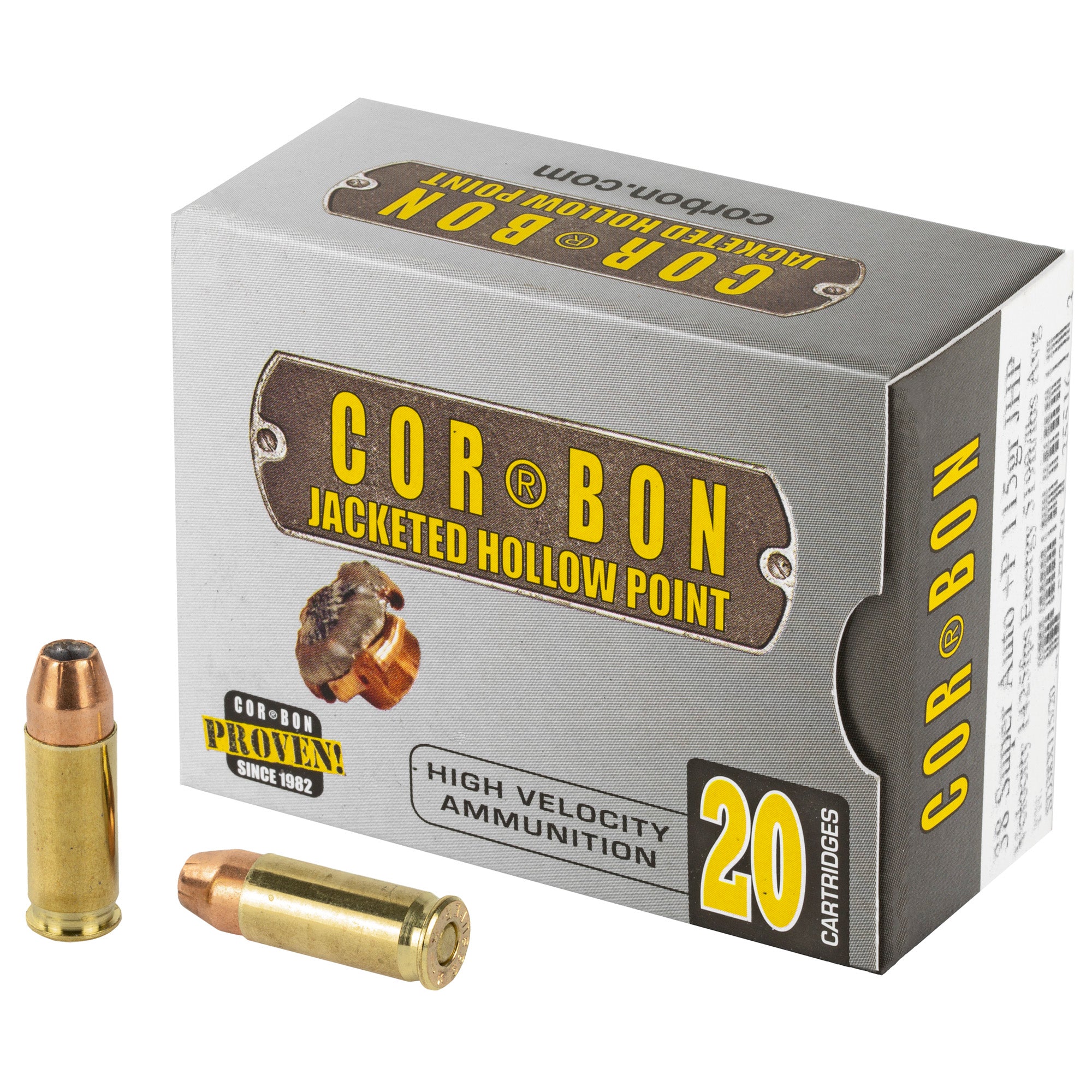Corbon Ammo 38 Super Self Defense 115 Grain JHP Ammunition (20/500)