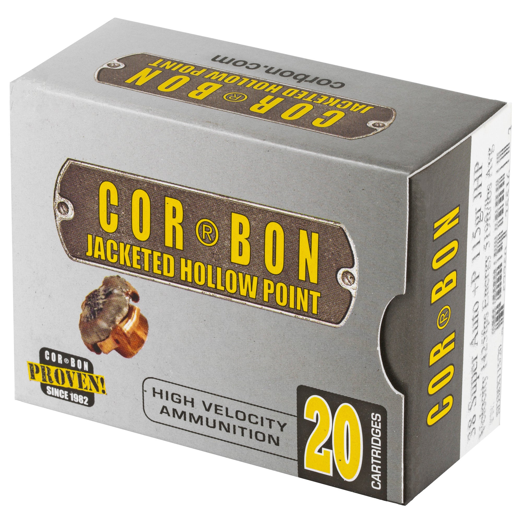 Corbon Ammo 38 Super Self Defense 115 Grain JHP Ammunition (20/500)