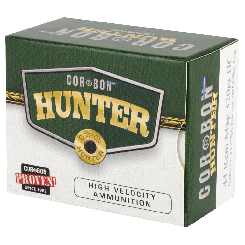 Corbon Ammo 44M320HC 44 Magnum Hard Cast Hunting Ammo - 320 Grain