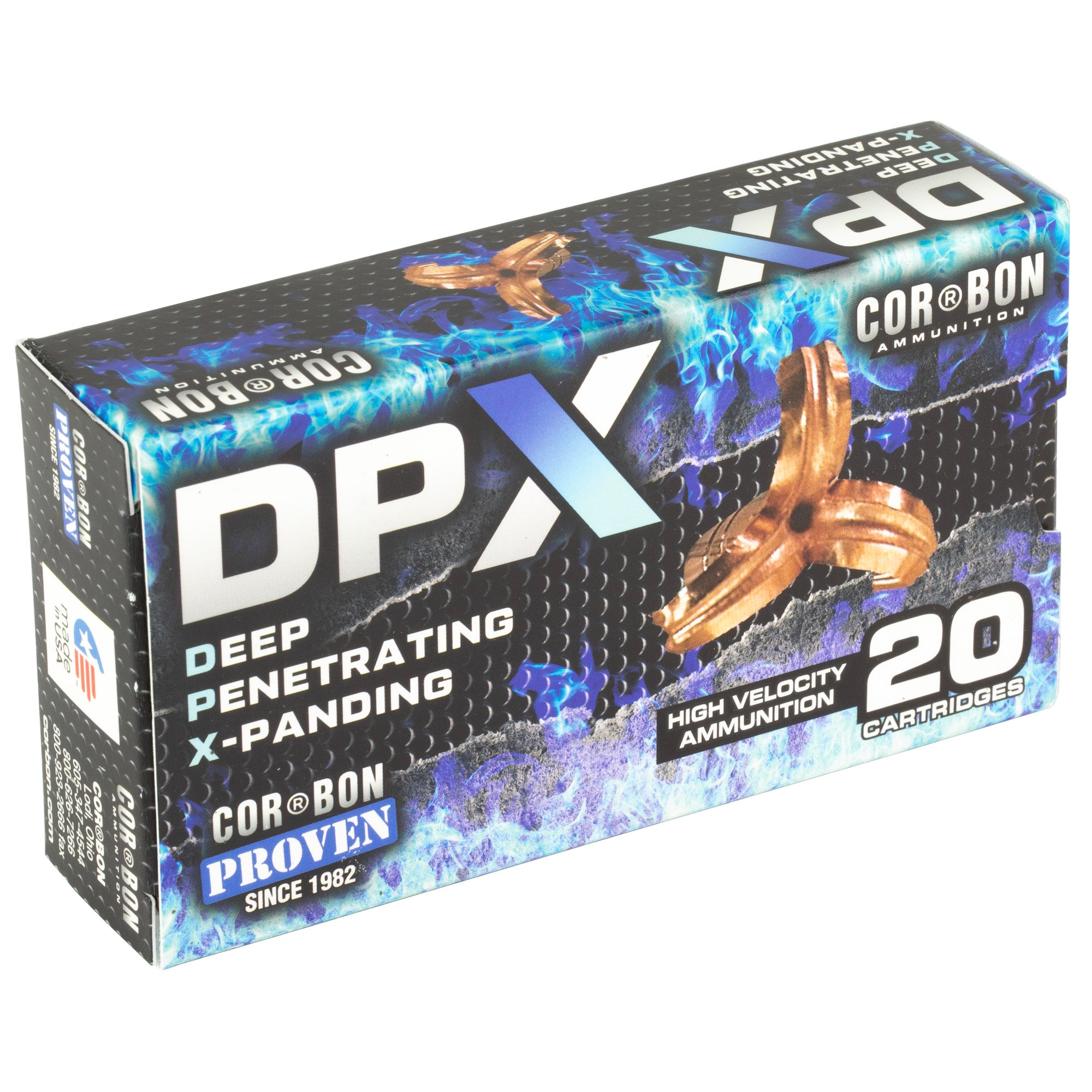 Corbon Ammo DPX 300 Blackout 200-Grain Deep Penetrating X Hollow Point Ammunition