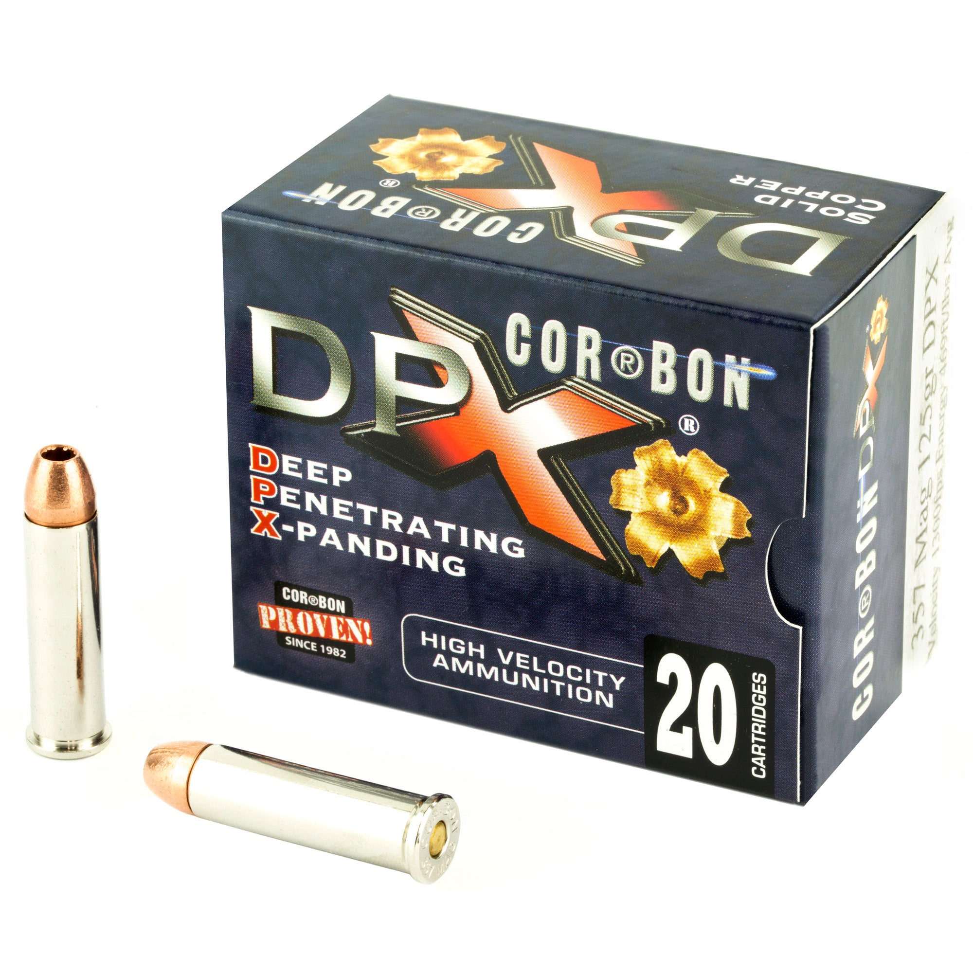 Corbon Ammo DPX .357 Magnum 125-Grain Deep Penetrating X Bullet