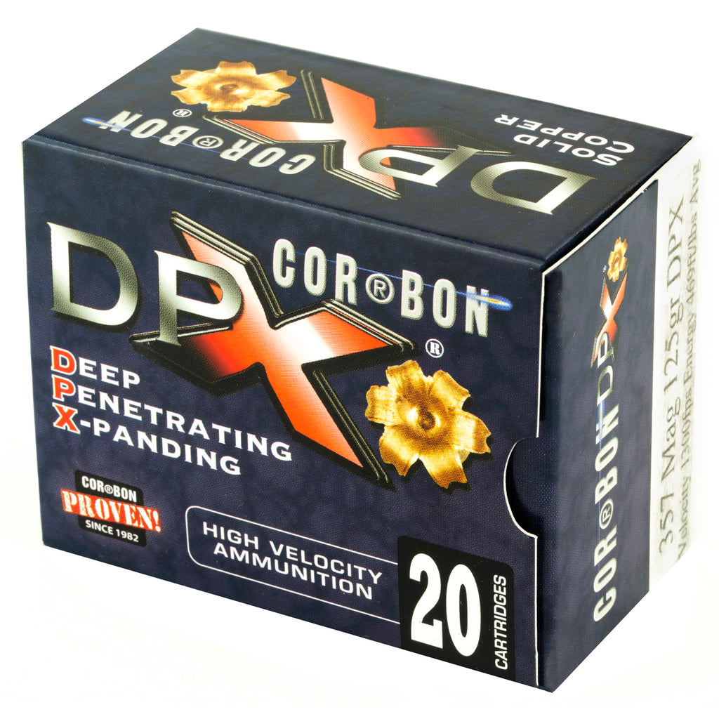 Corbon Ammo DPX .357 Magnum 125-Grain Deep Penetrating X Bullet
