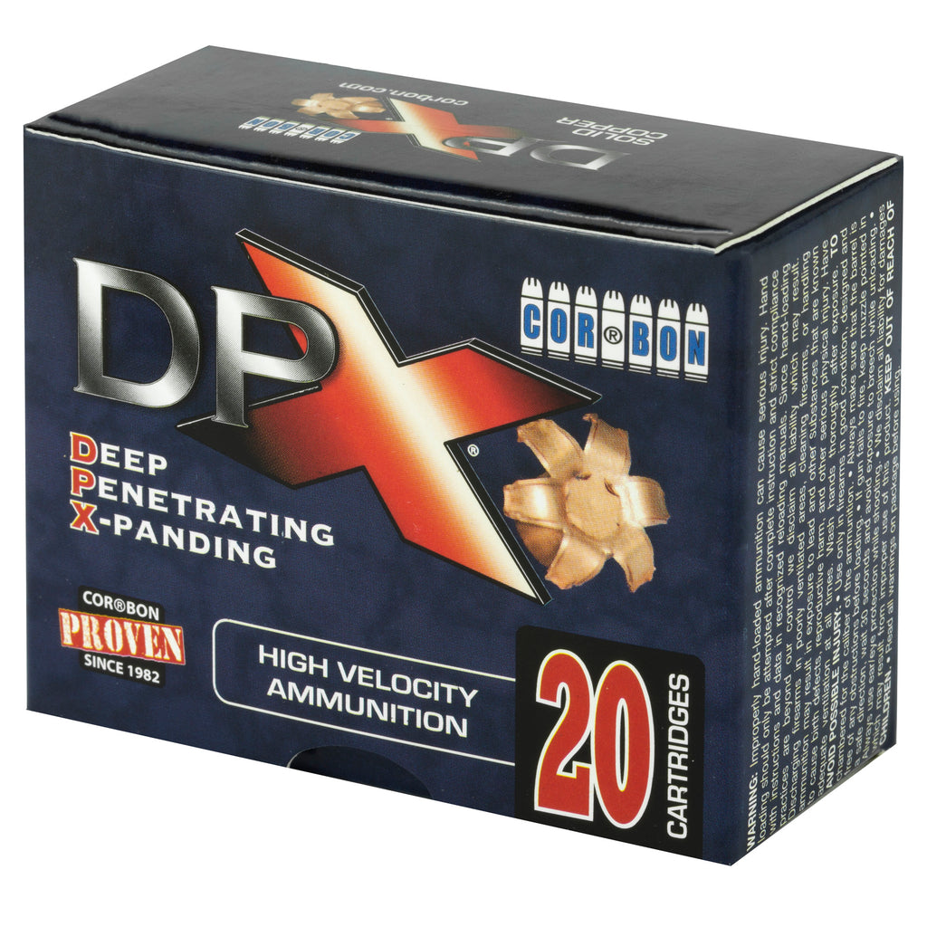 Corbon Ammo DPX 380 ACP 80-Grain Deep Penetrating X Bullet – Premium Defensive Ammunition