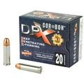 CORBON DPX 38 Special +P 110-Grain Deep Penetrating X Bullet Ammunition (20 Rounds)