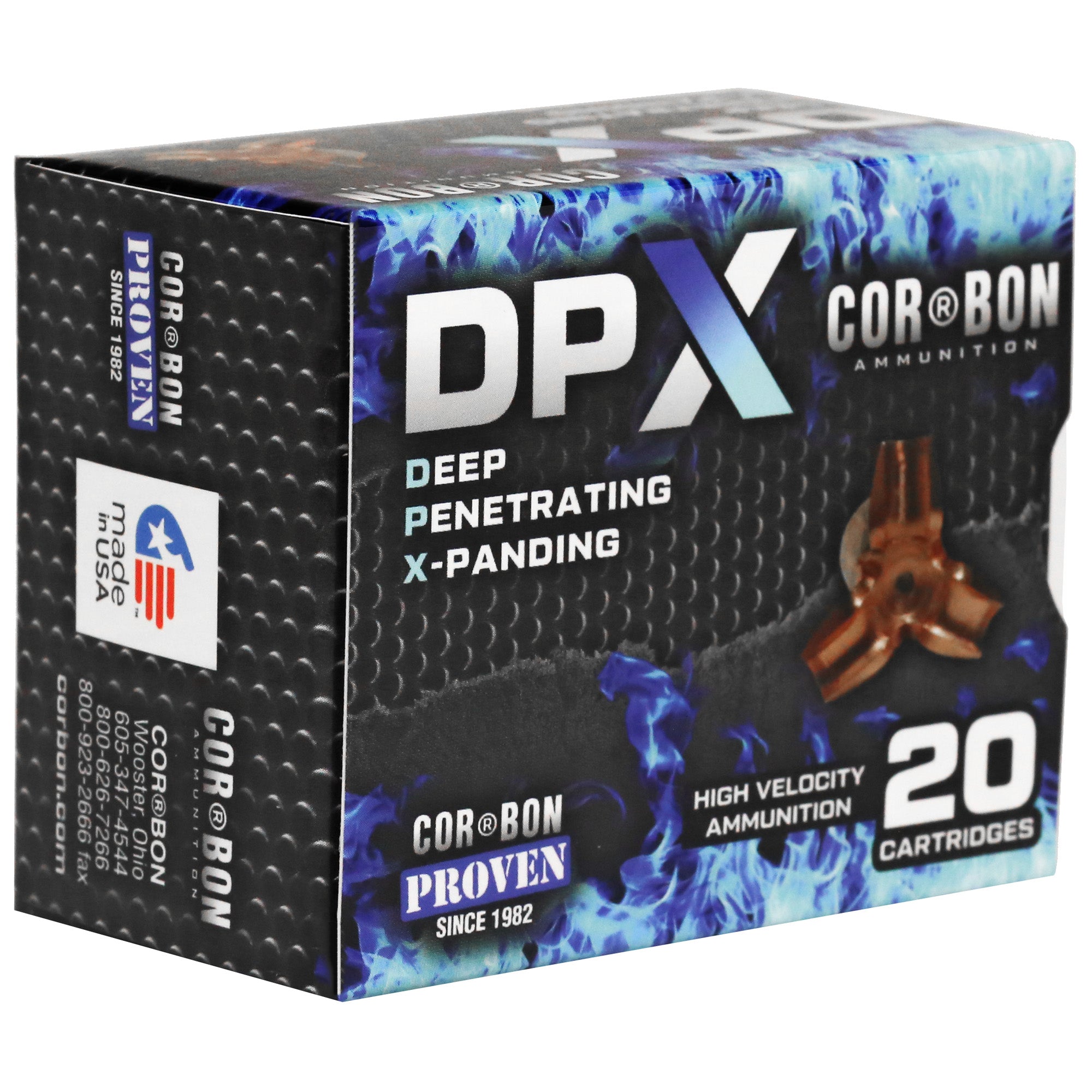 Corbon Ammo DPX 44 Magnum 225-Grain Deep Penetrating X Bullet