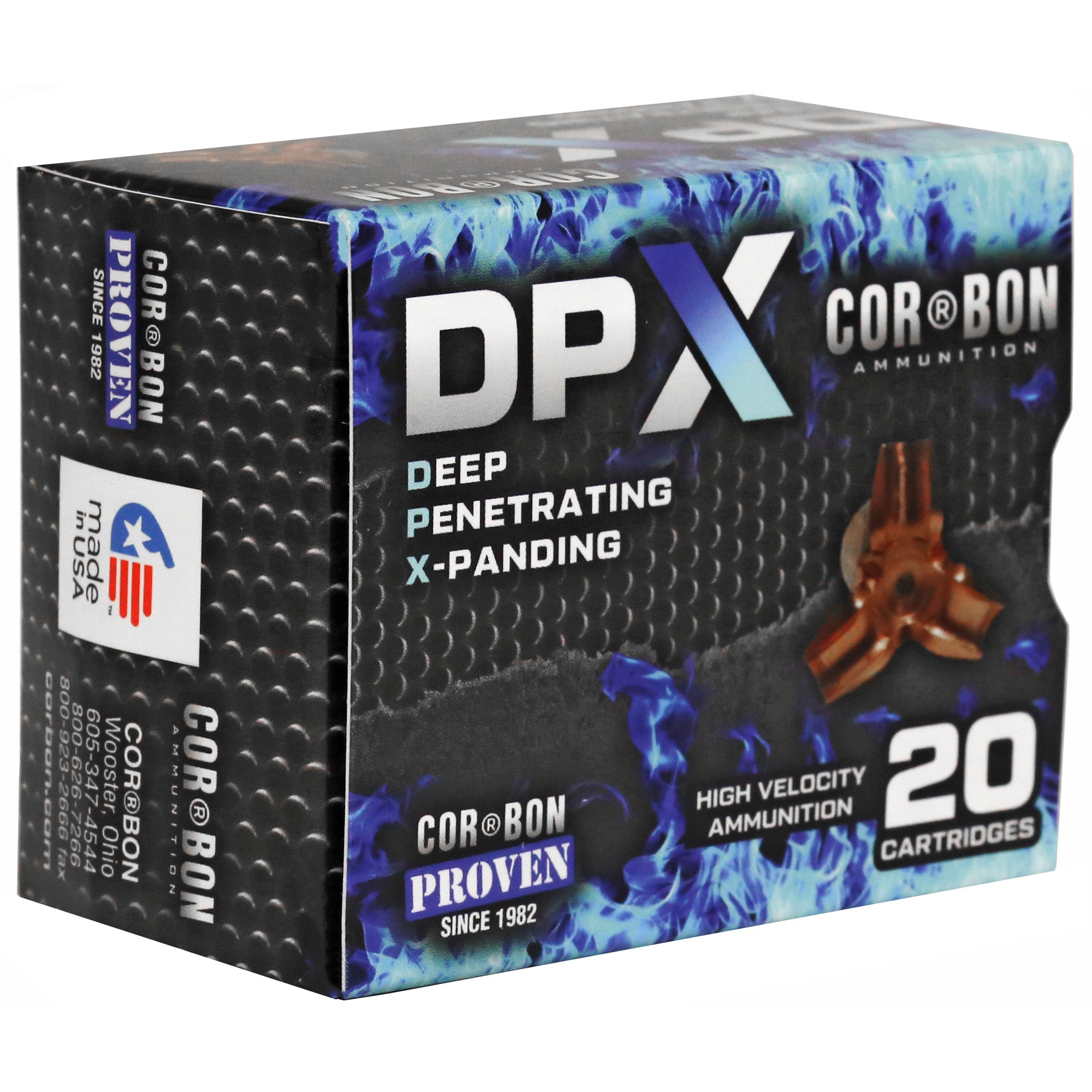 Corbon Ammo DPX 45 Colt 225 Grain Deep Penetrating X Bullet