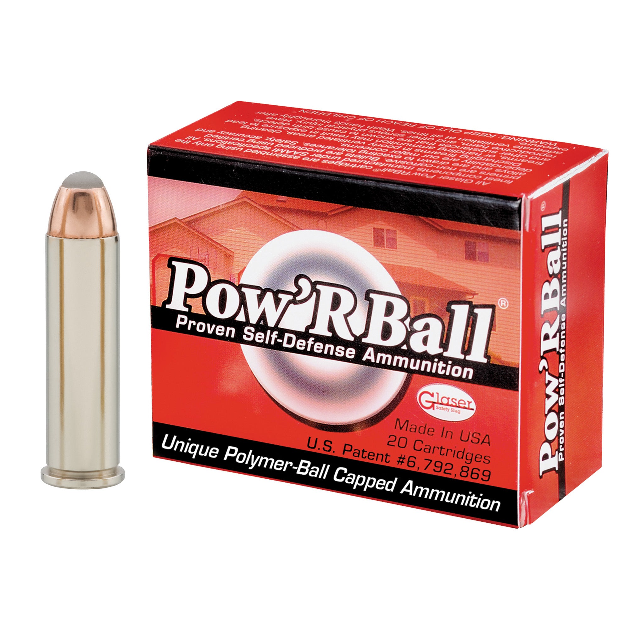 Corbon Ammo Pow'rBall 357 Magnum 100-Grain Polymer Tip Ammunition (20/500)
