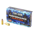 Cor-Bon Ammo Performance Match 9mm Luger 147-Grain FMJ Ammunition (50 Rounds)