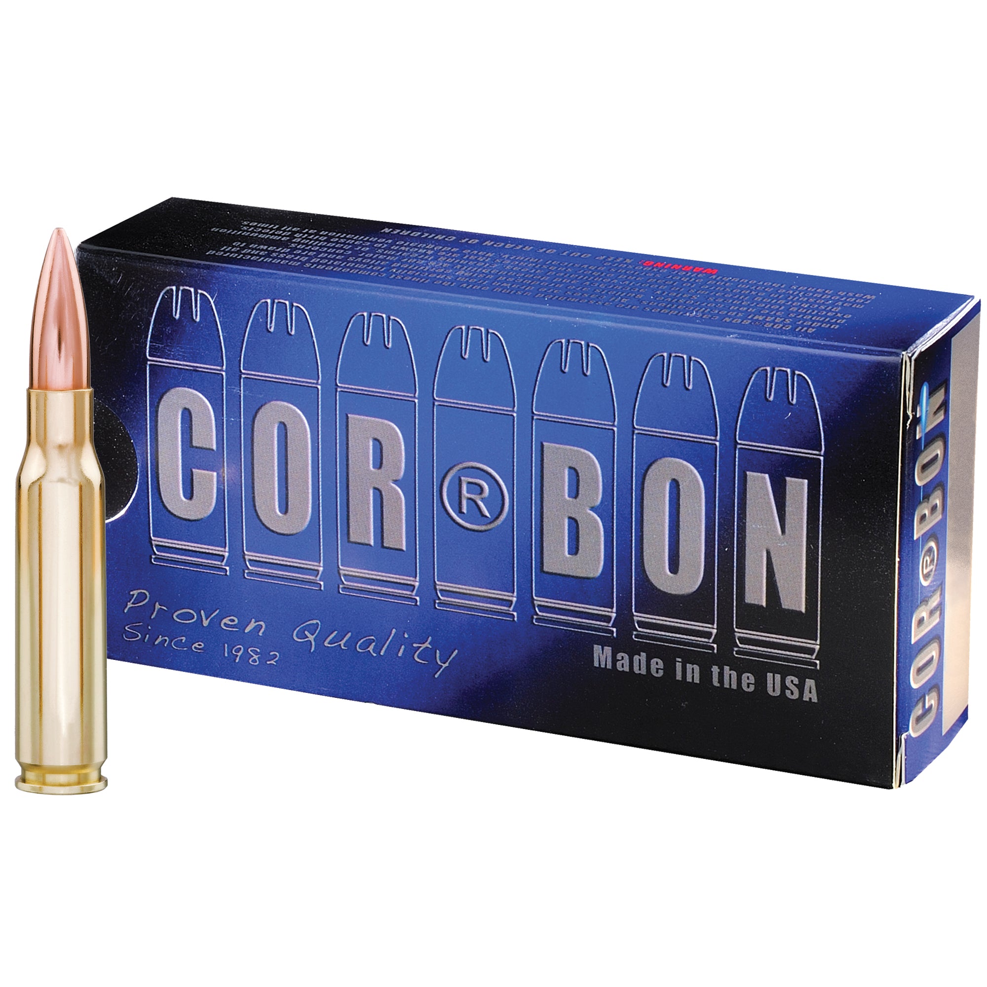 Corbon Ammo Performance Match .308 Winchester 185-Grain Full Metal Jacket - 20 Rounds