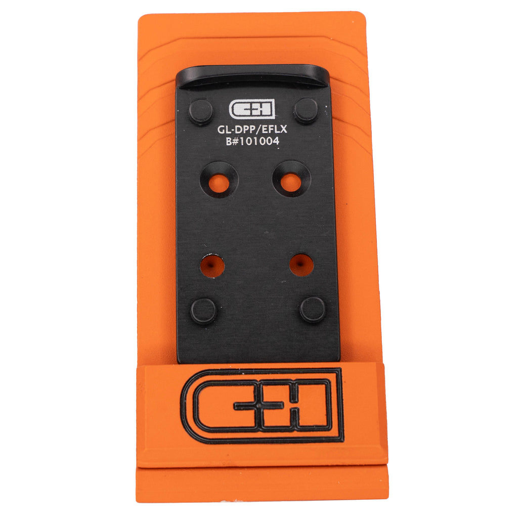 C&H Precision Glock MOS Mount Plate Model GL-DPP-EFLX