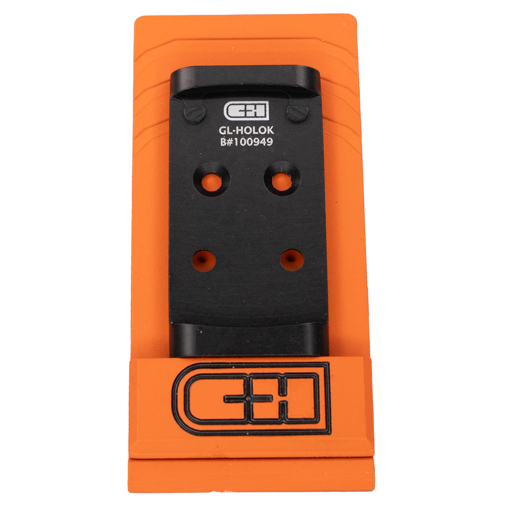 C&H Precision Glock MOS Mount Plate (Model GL-HOLOk) for Holosun 407K and Similar Optics