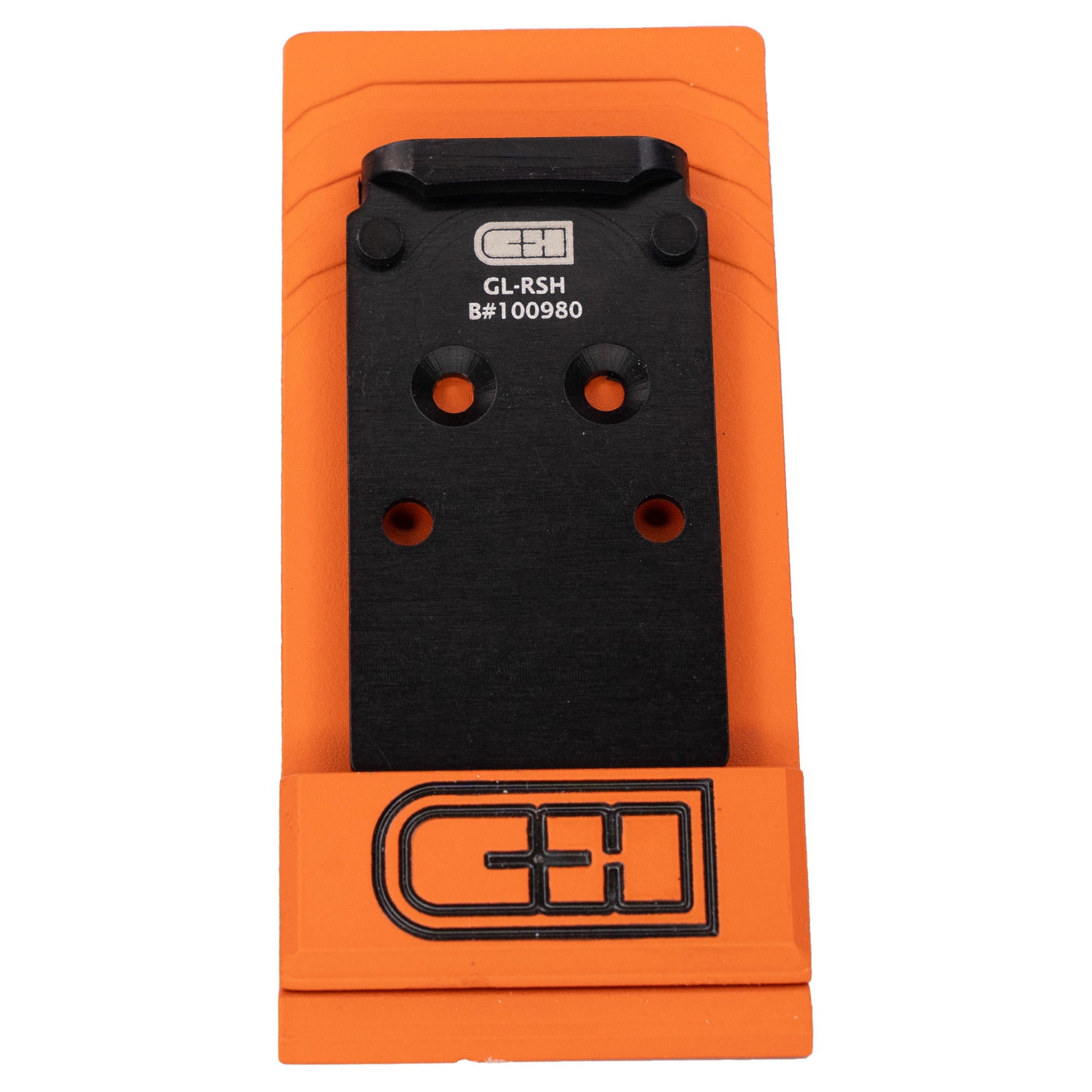 C&H Precision Glock MOS Mount Plate (Part Number: GL-RSH) for RMR, SRO, and Holosight Compatibility