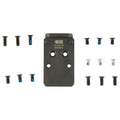 C&H Precision Model V2 Black Mounting Plate for Glock MOS to RMR Slide