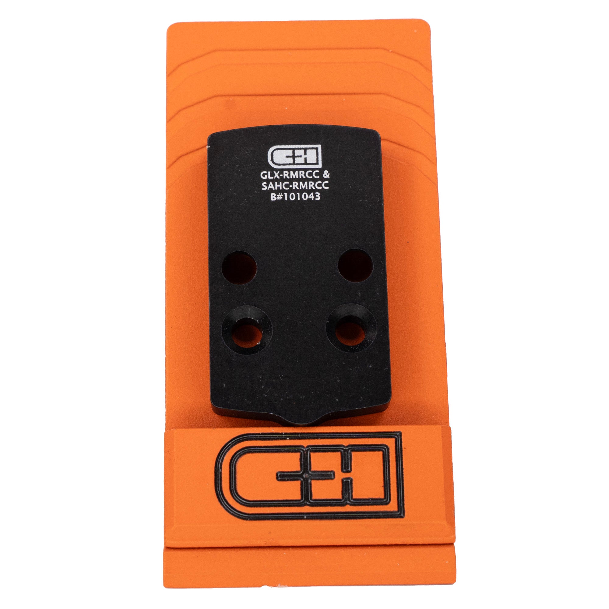C&H Precision Glock 43x/48 MOS RMRcc Mount - Black