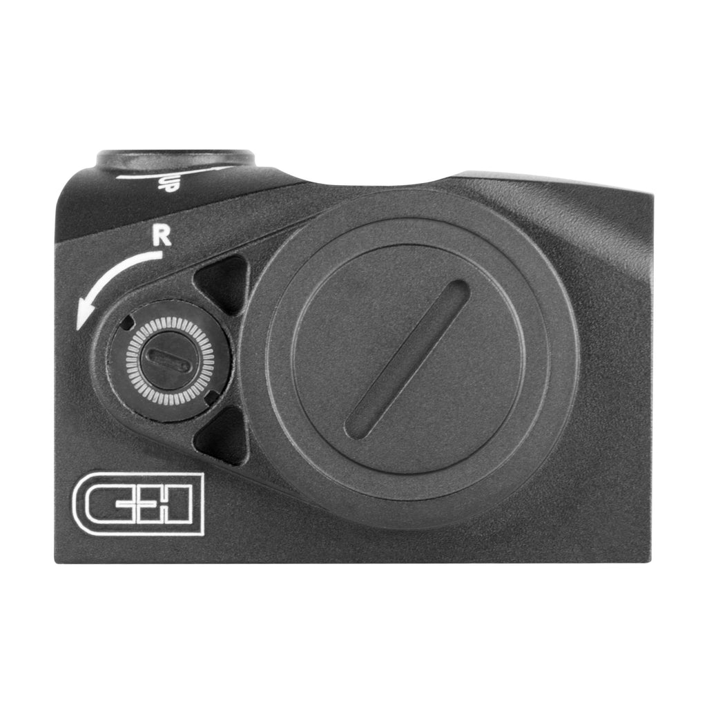 C&H Precision Duty Red Dot Sight with Multi Dot Reticle - 3 MOA, Black