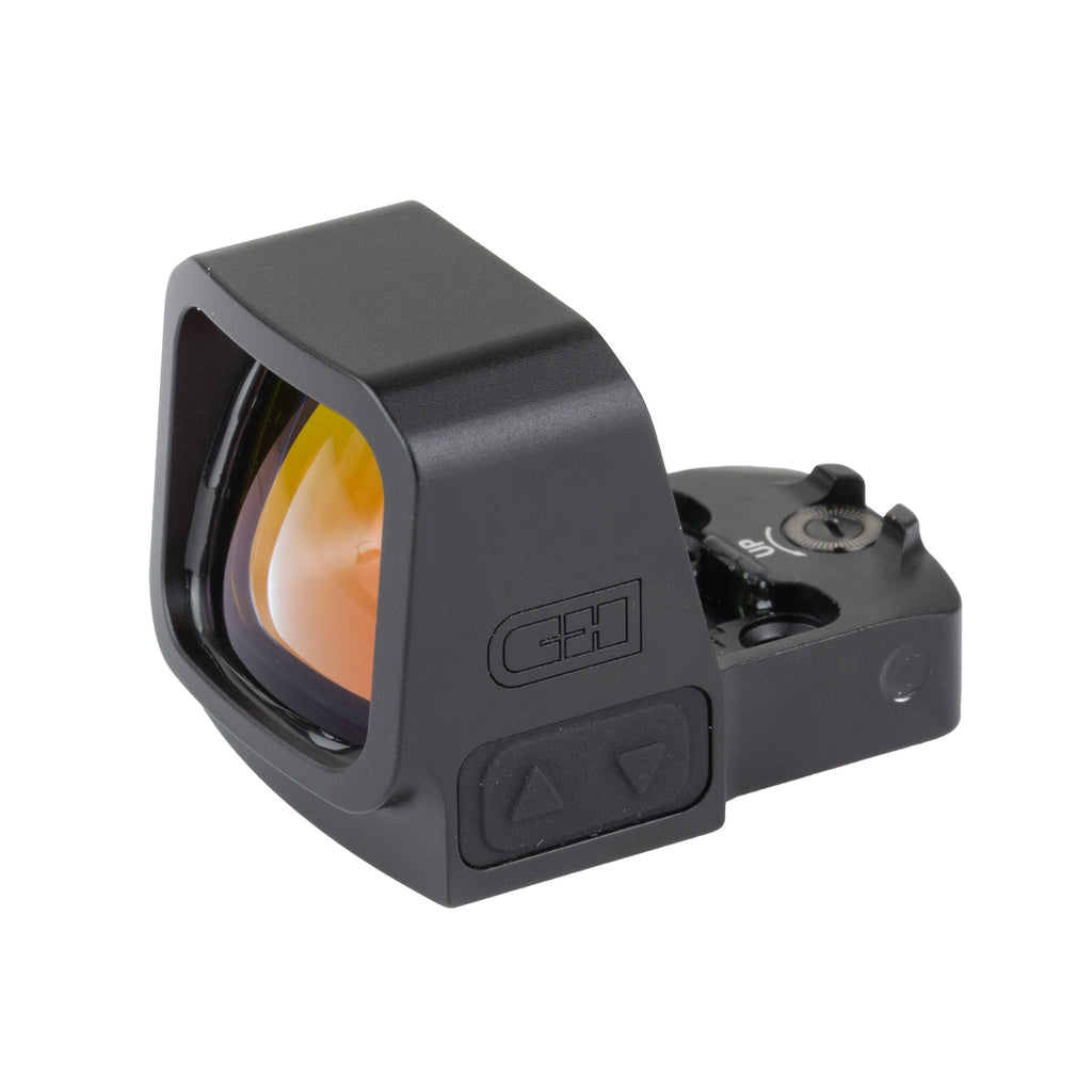 C&H Precision MAX Red Multi-Reticle RMSC 24mm Red Dot Sight in Black