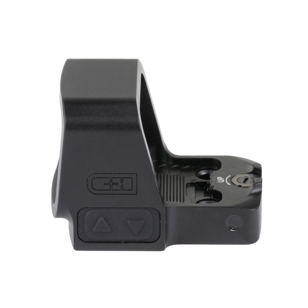 C&H Precision MAX Red Multi-Reticle RMSC 24mm Red Dot Sight in Black