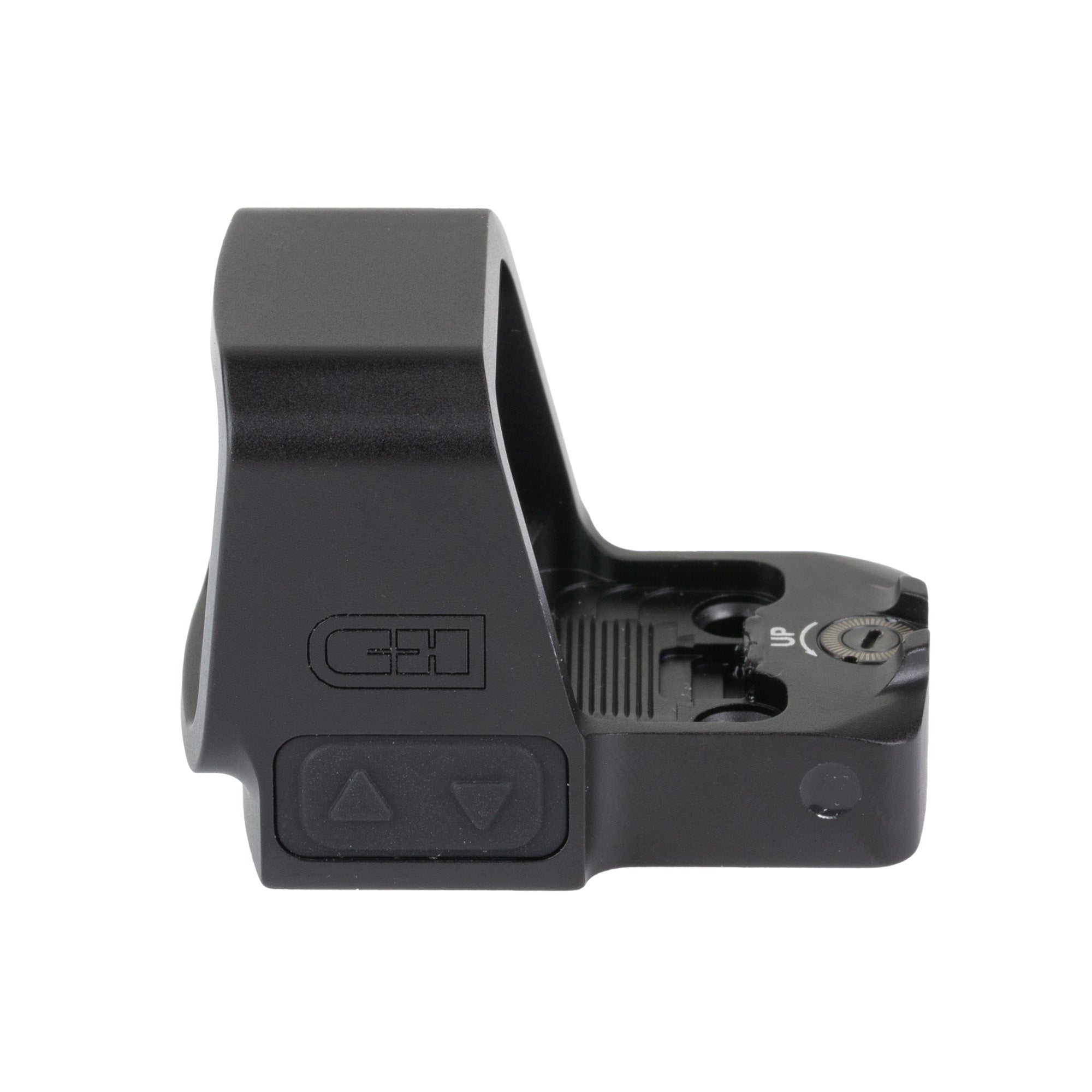 C&H Precision MAX Red Multi-Reticle RMSC 24mm Red Dot Sight in Black